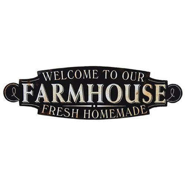 Welcome To Our Farmhouse Sign - The Fox Decor